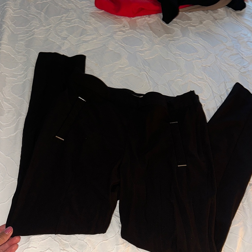 H&M Black Skinny Ponte Pants
